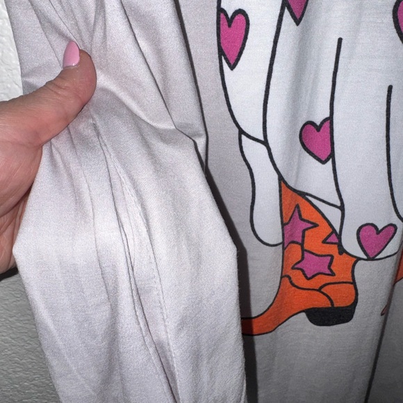 Southern Stitch Ghost Graphic T-Shirt Dress - Picture 3 of 6